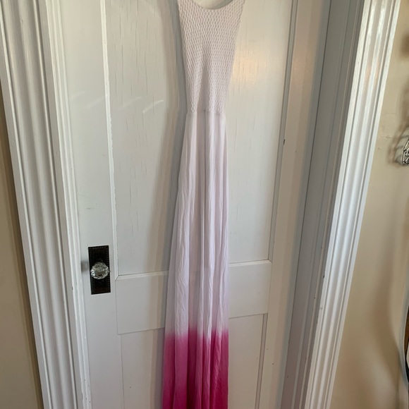 Dance & Marvel - pink & white ombré maxi NWT RARE - Picture 3 of 8
